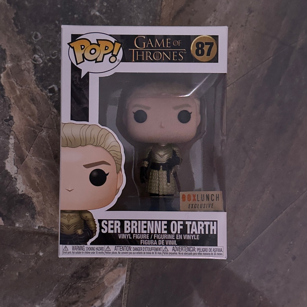 Funko Pop Game of Thrones Ser Brianne of Tarth Box Lunch Exclusive